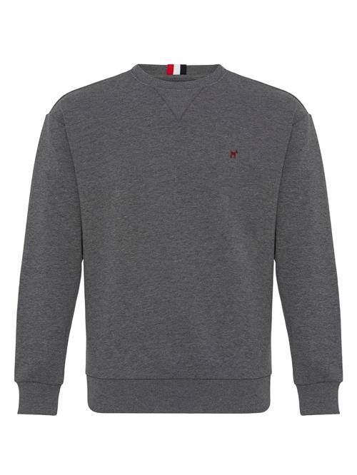 Se Williot Sweatshirt 'Holman'  grå / rød ved About You