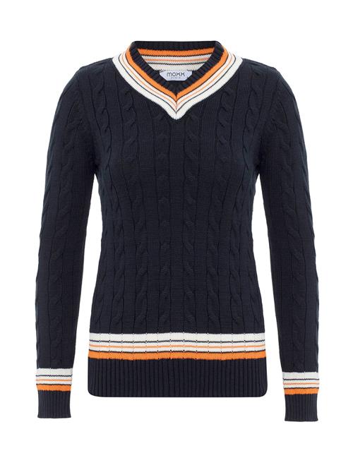 Se Moxx Paris Pullover 'Aldonsa'  ecru / navy / orange ved About You