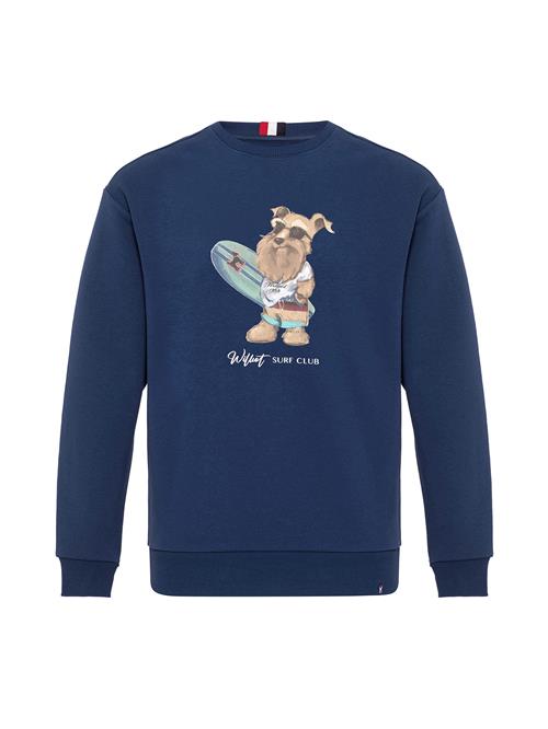 Williot Sweatshirt 'HECTOR'  navy / brun / sort / hvid