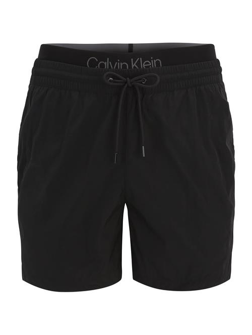 Calvin Klein Swimwear Badeshorts  grå / sort