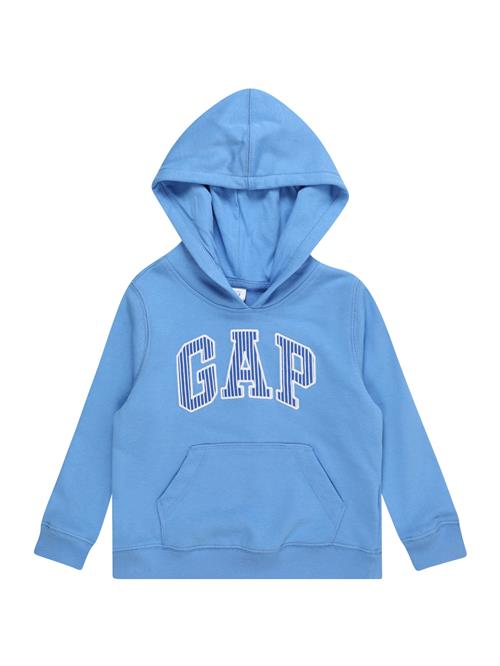 Se GAP Sweatshirt 'V-FRCH'  blå / navy / hvid ved About You