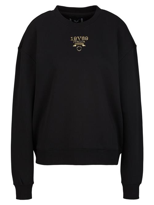 19V69 ITALIA Sweatshirt 'BONNIE'  guld / sort