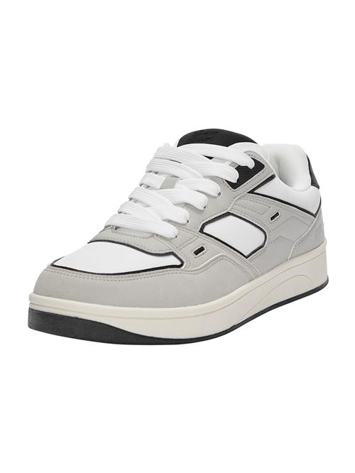 Pull&Bear Sneaker low  grå / sort / hvid