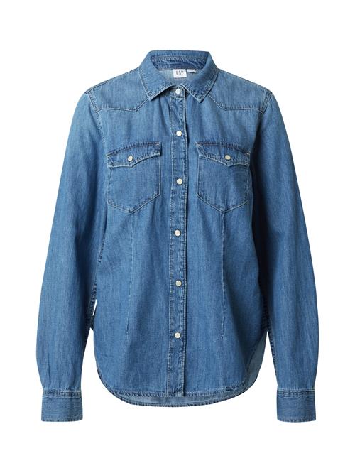 GAP Bluse  blue denim