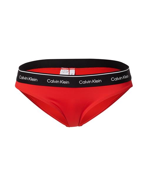 Calvin Klein Swimwear Bikinitrusse  rød / sort / hvid