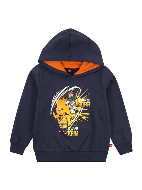 LEGO® kidswear Sweatshirt  mørkeblå / orange / pink / hvid