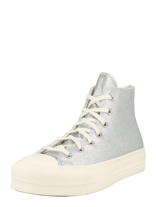 Se CONVERSE Sneaker high 'CHUCK TAYLOR ALL STAR LIFT - S'  sølv ved About You