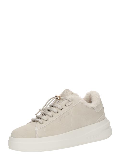 Se GUESS Sneaker low 'ELBINA'  creme ved About You