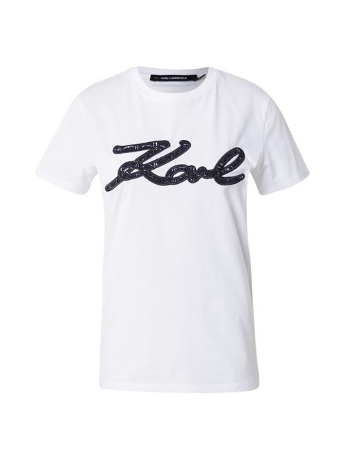 Karl Lagerfeld Shirts  mørkeblå / sort / hvid