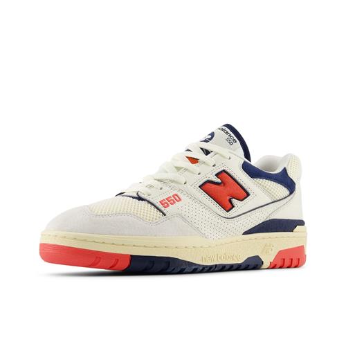 new balance Sneaker low '550'  navy / orangerød / naturhvid