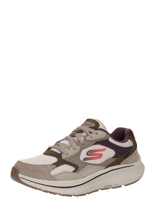 Se SKECHERS Løbesko 'GO RUN CONSISTENT 2.0'  mørkebeige / oliven / aubergine / naturhvid ved About You