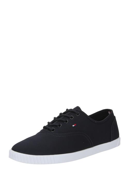 TOMMY HILFIGER Sneaker low 'Essential'  mørkeblå / rød / hvid