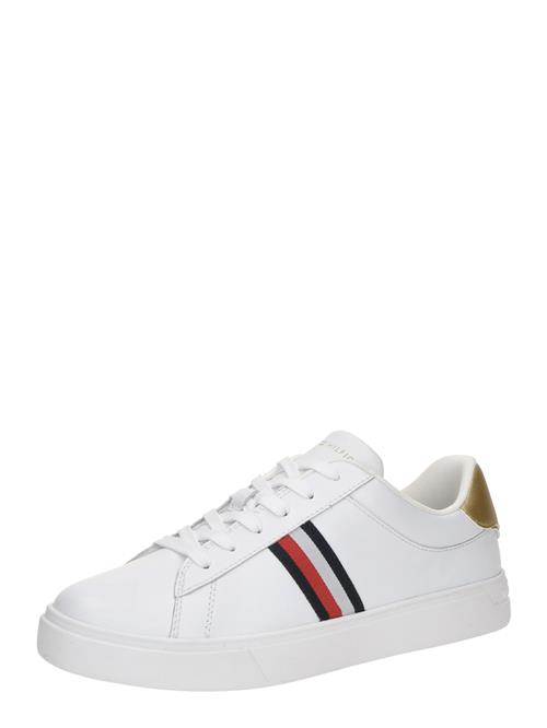 TOMMY HILFIGER Sneaker low 'ESSENTIAL'  navy / guld / rød / hvid