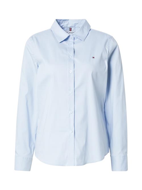 TOMMY HILFIGER Bluse 'ESS'  pastelblå