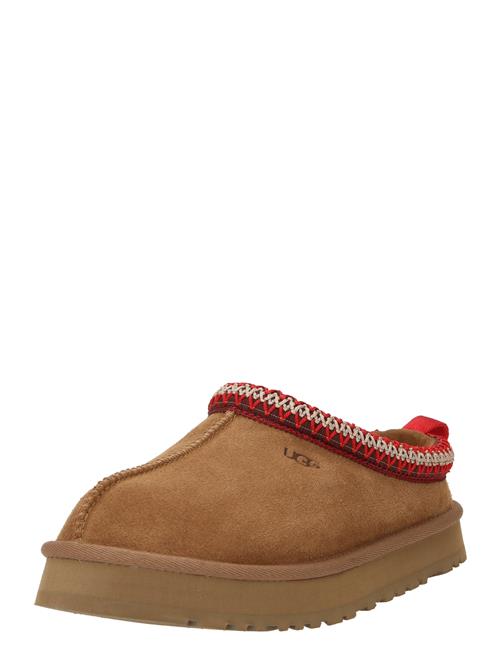 Se UGG Hjemmesko 'Tazz'  beige / brun / rød ved About You