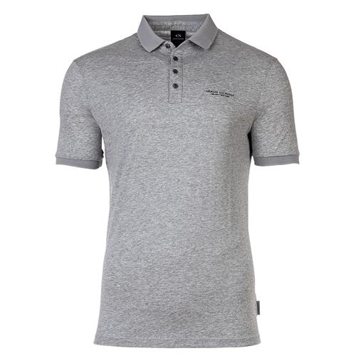 ARMANI EXCHANGE Bluser & t-shirts  grå-meleret / sort