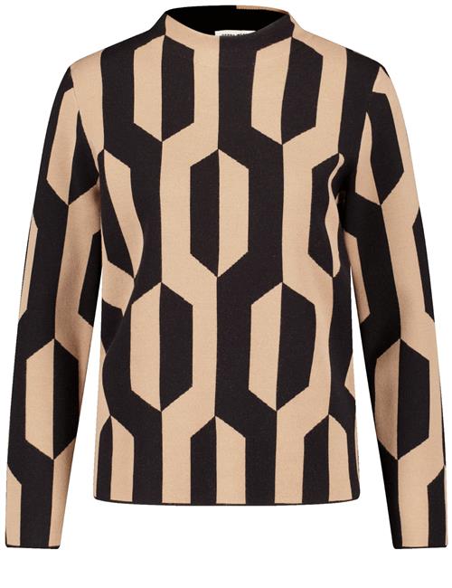 GERRY WEBER Pullover  camel / sort