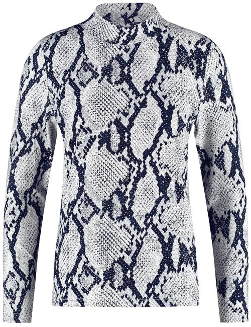 GERRY WEBER Shirts  marin / natblå / grå / sølvgrå