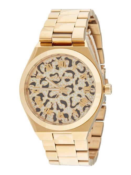 MICHAEL Michael Kors Digitalur 'LENNOX'  mørkebrun / guld / transparent