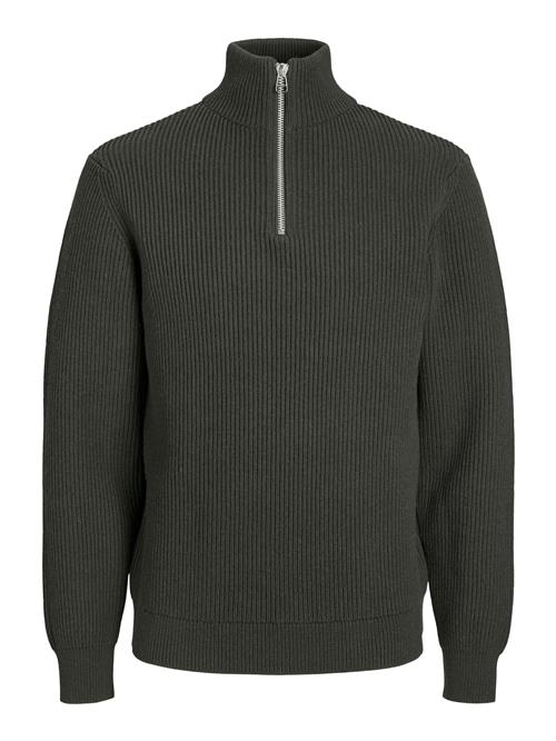 JACK & JONES Pullover 'RDDWalt'  mørkegrøn