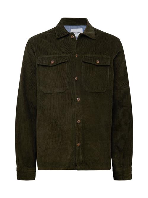 JACK & JONES Skjorte 'JJEEddie'  khaki