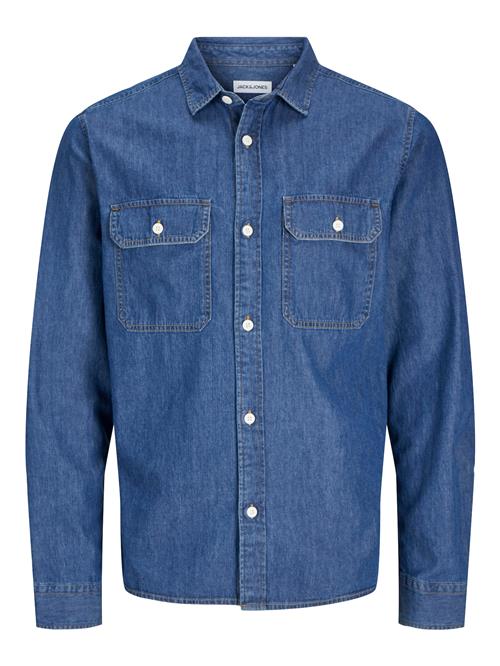 JACK & JONES Skjorte 'JJETravis'  blue denim