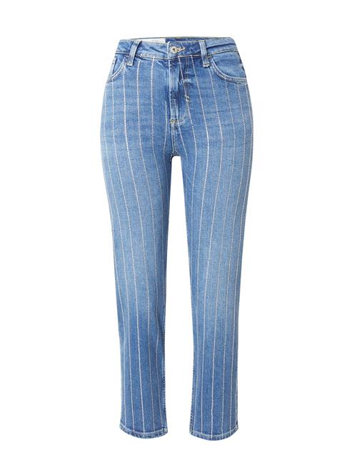 Se River Island Jeans 'HARLEY HOTFIX STEVIE'  blue denim / sølv ved About You