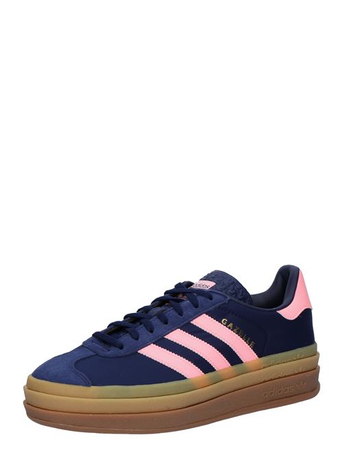 Se ADIDAS ORIGINALS Sneaker low 'Gazelle Bold'  ensian / mørkeblå / guld / lyserød ved About You