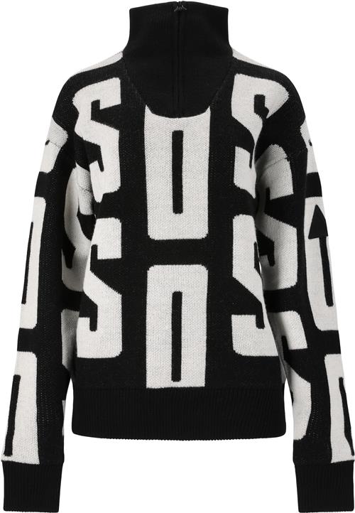 SOS Pullover 'Verbier'  sort / hvid