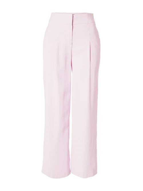 Se Dorothy Perkins Bukser med lægfolder  lys pink ved About You