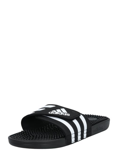 Se ADIDAS SPORTSWEAR Strand-/badesko 'Adissage'  sort / hvid ved About You