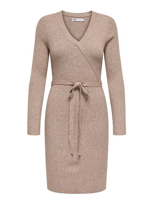 ONLY Strikkjole 'ONLVENLO'  beige