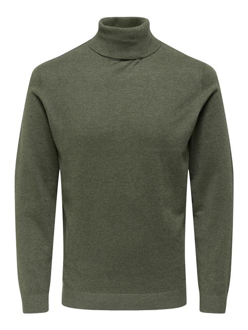 Only & Sons Pullover 'ONSLOUI'  mørkegrøn