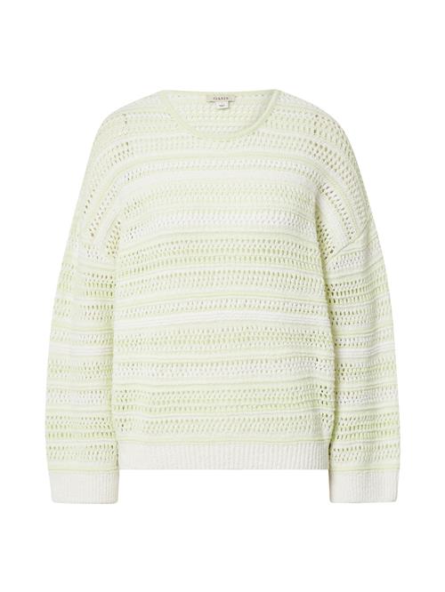 Se Oasis Pullover  lime / hvid ved About You