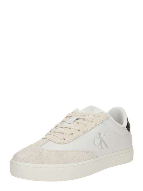 Calvin Klein Jeans Sneaker low 'CLASSIC'  beige / sort / hvid