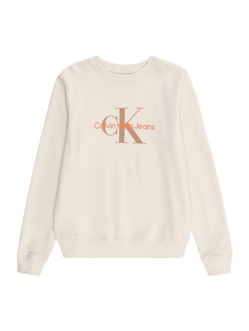 Calvin Klein Jeans Sweatshirt  beige / camel / orange