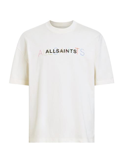 Se AllSaints Bluser & t-shirts 'NEVADA'  lysegrøn / lys pink / sort / hvid ved About You