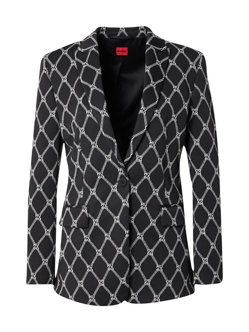 Se HUGO Blazer 'Almina'  sort / hvid ved About You