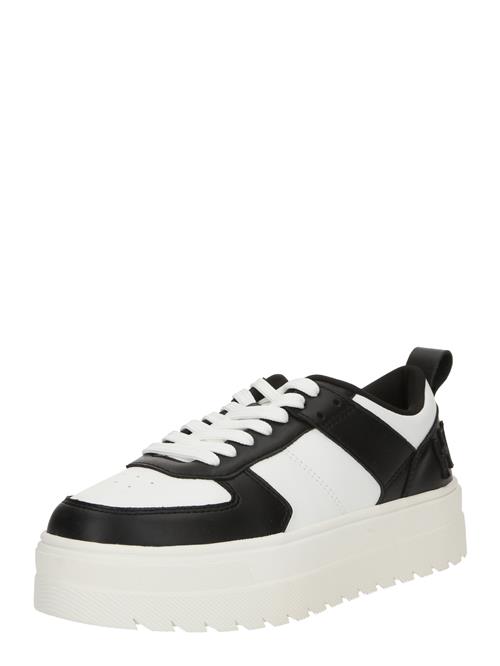 HUGO Sneaker low  sort / hvid