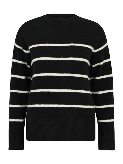 Vero Moda Petite Pullover 'VMFLAWLESS'  sort / hvid