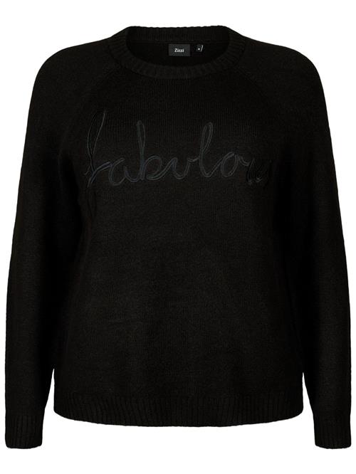 Zizzi Pullover 'MFABULOUS'  sort