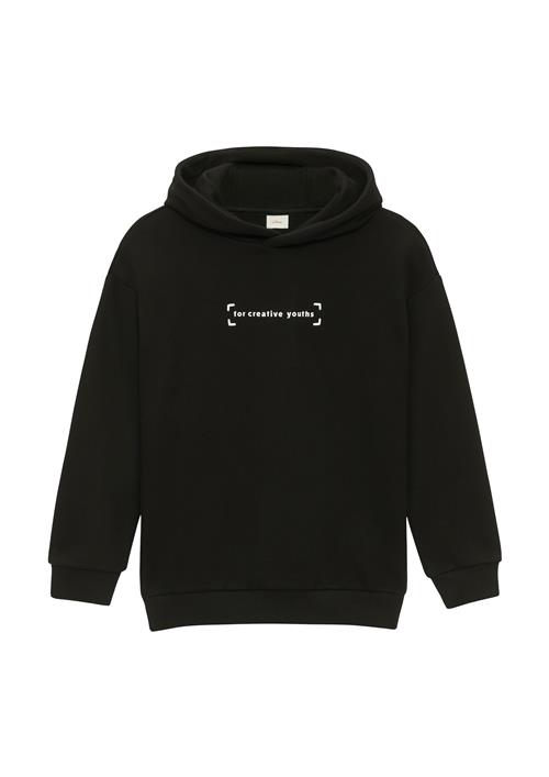 s.Oliver Sweatshirt  sort / hvid