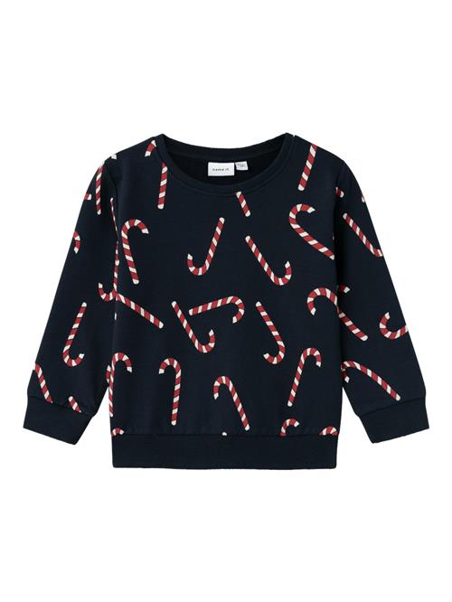 NAME IT Sweatshirt  navy / rød / hvid