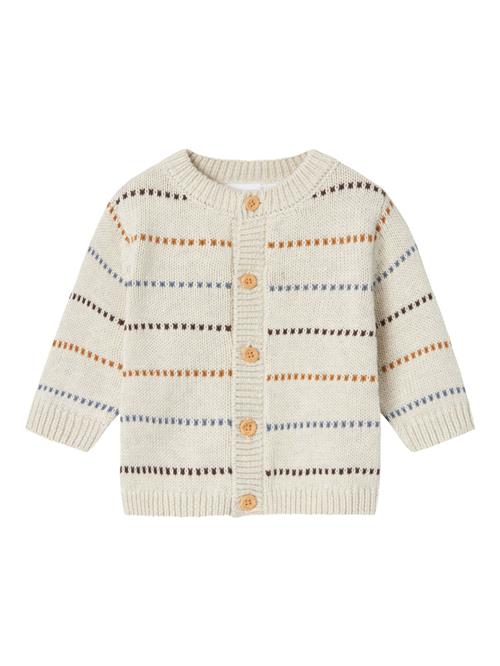 NAME IT Cardigan  mørkebeige / opal / choko / mørkeorange