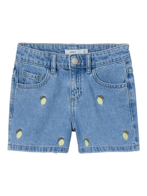 NAME IT Jeans 'BELLA'  blue denim / brun / pastelgul