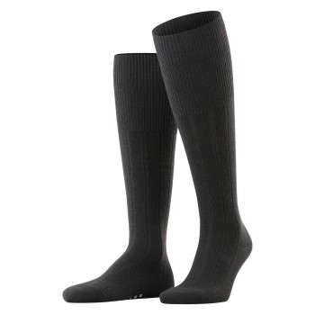 Falke KGaA Falke Strømper Lhasa Rib Knee-High Sock Sort Str 43/46 Herre