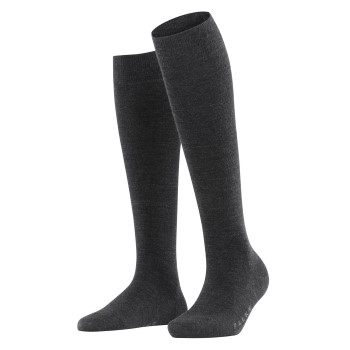 Falke KGaA Falke Strømper Women Softmerino Knee High Antracit Str 37/38 Dame