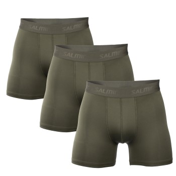 Salming 3P Performance Boxer Militærgrøn  polyester X-Large Herre