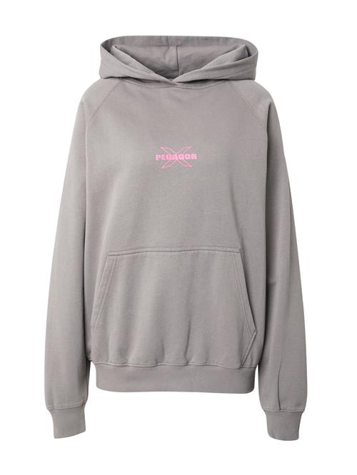 Pegador Sweatshirt 'Belly'  grå / pink