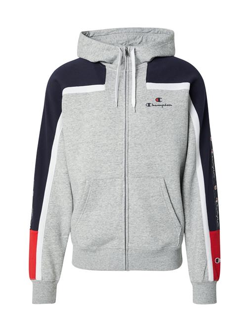 Champion Authentic Athletic Apparel Sweatjakke  marin / grå-meleret / hvid